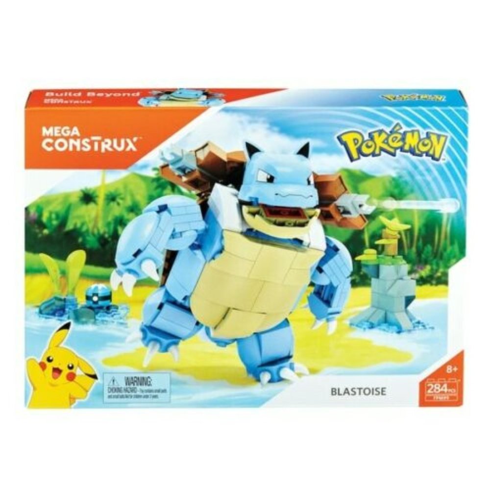 Mega Construx Pokemon Blastoise Set